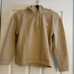 Tan Hoodie Sweatshirt